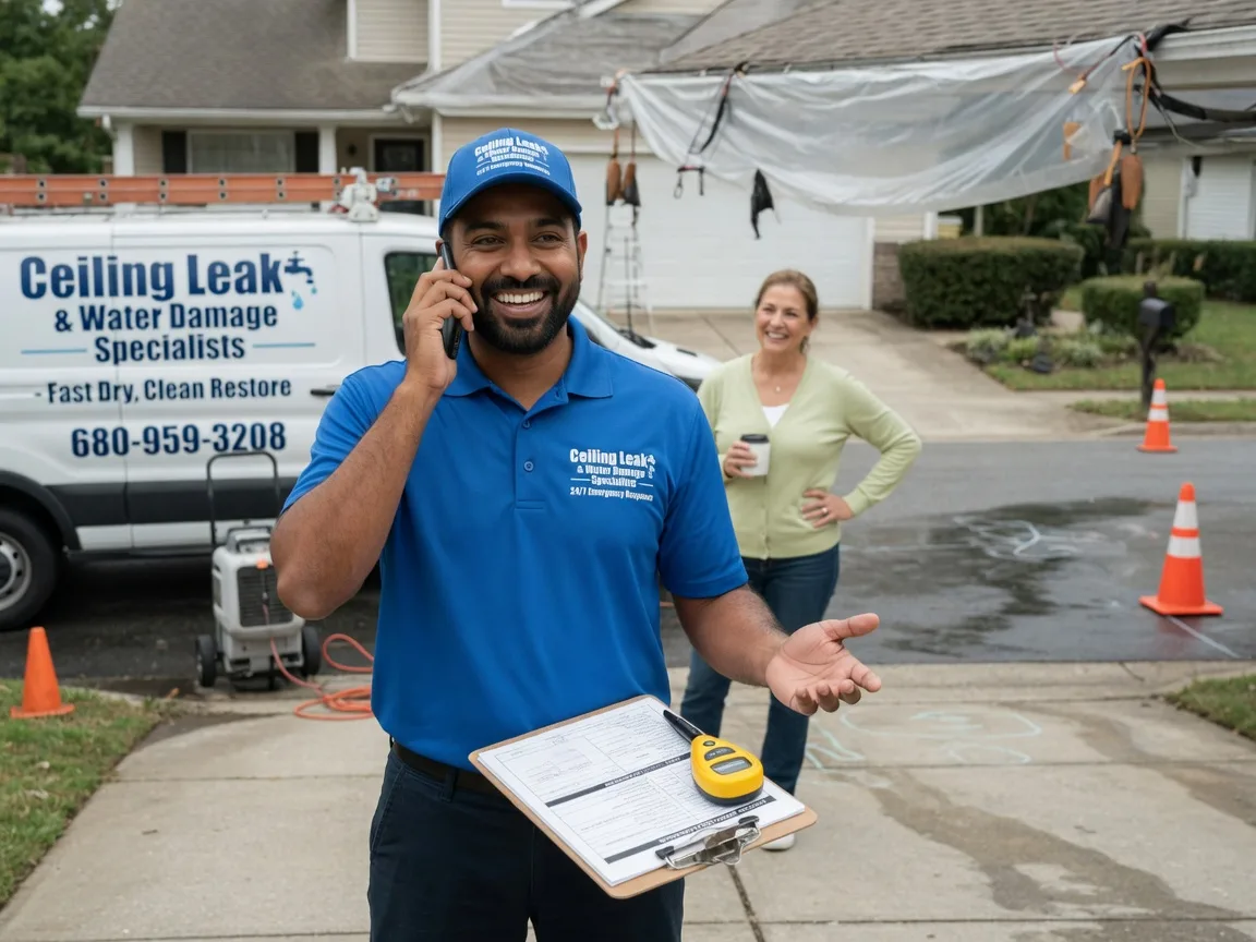 Ceiling Leak Cleanup Packwaukee, WI FAQs